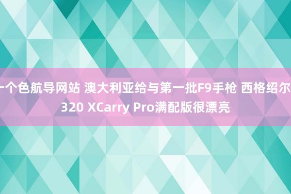 一个色航导网站 澳大利亚给与第一批F9手枪 西格绍尔P320 XCarry Pro满配版很漂亮